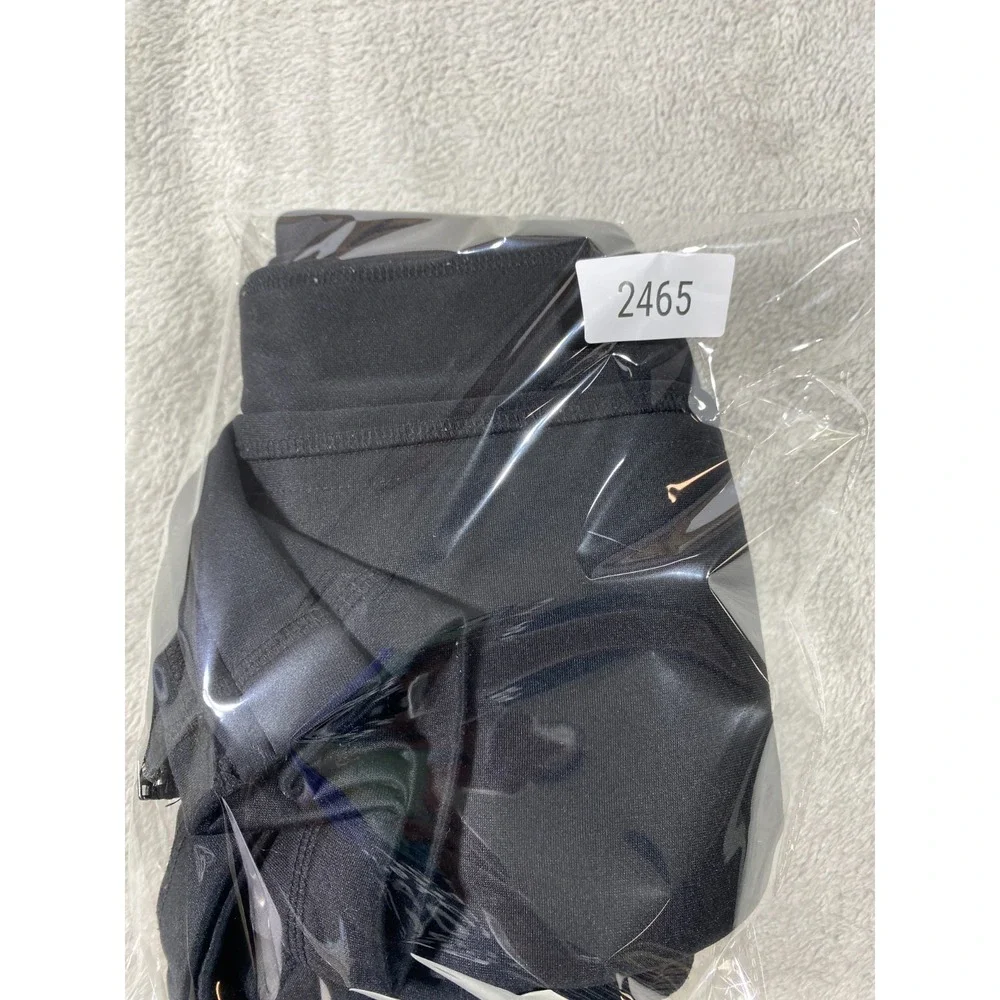 Nike Track Pants Mens XL Black Fleece‎ Lined Ankle Zip Therma-Fit Slash Pockets